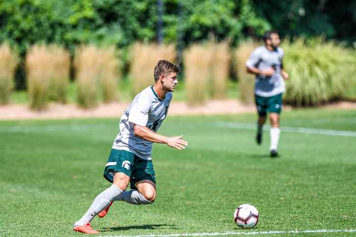 Michigan State senior Ryan Sierakowski  (PHOTO:  MSU SID)